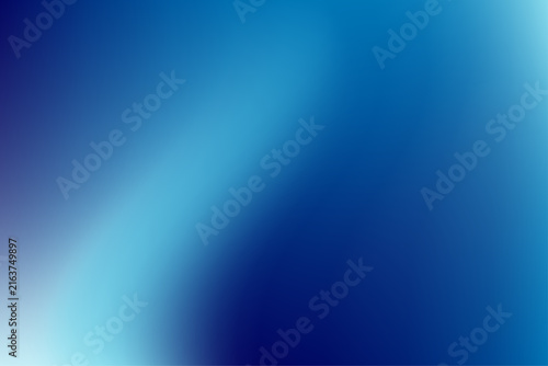 Abstract blue mesh gradient background. Smooth dark and light blue color blending vector illustration for presentation, wallpaper, poster, banner, and web design.