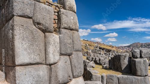 Fotografie The ancient, famous, unique Inca stone architecture