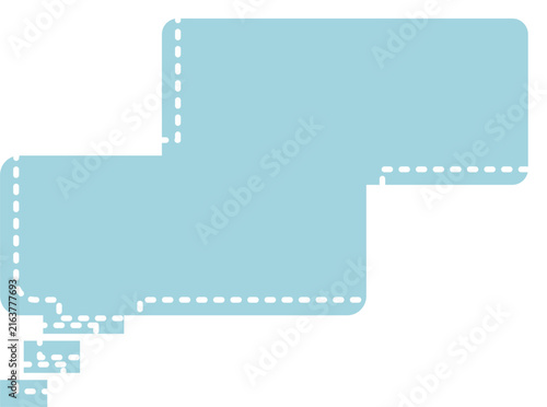 cute speech bubbles with dotted lines