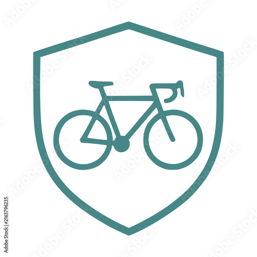 Road Bike Frame Shield Logo Symbol