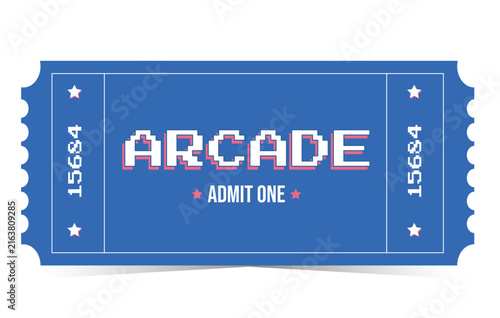 Arcade game ticket