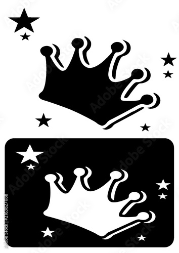 vector illustration of a crown