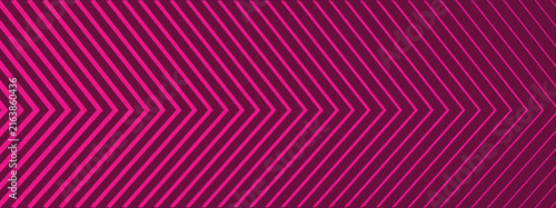Pink Chevron Pattern Background with Depth Effect magenta