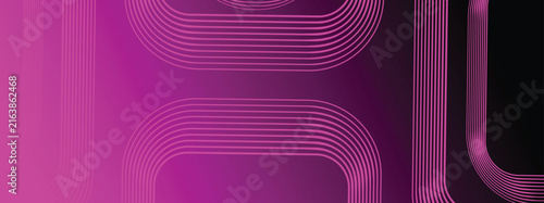 Pink Gradient Abstract Curved Lines Background vector