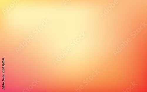 Abstract soft warm orange gradient background. Vector illustration.