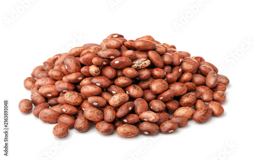 Heap of dried pinto beans