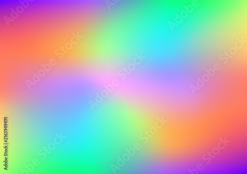 Abstract colorful rainbow blurred gradient background