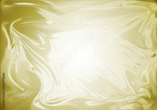 Obraz na płótnie Elegant golden cream liquid marble abstract background with smooth flowing swirls and a luxurious glossy texture