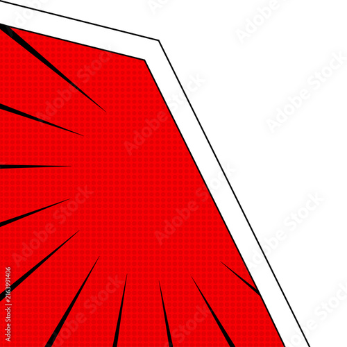 Geometric Comic Corner