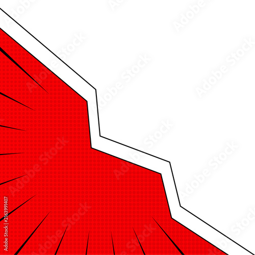 Geometric Comic Corner