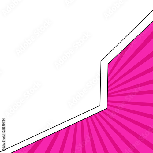 Geometric Comic Corner
