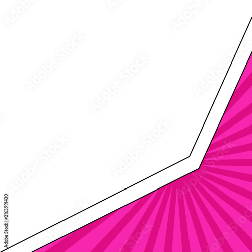 Geometric Comic Corner