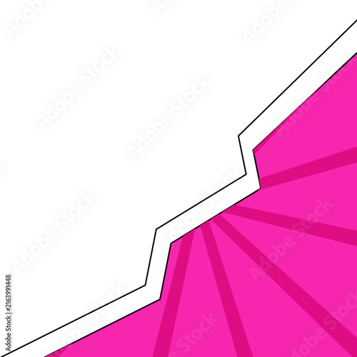 Geometric Comic Corner