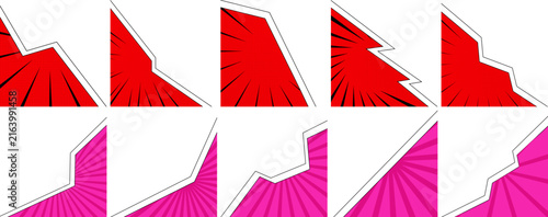 Geometric Comic Corner
