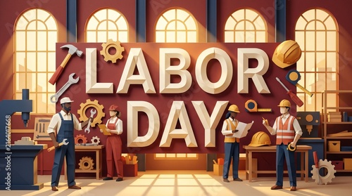 Labor day wallpaper