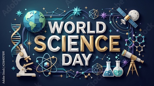 World science day wallpaper