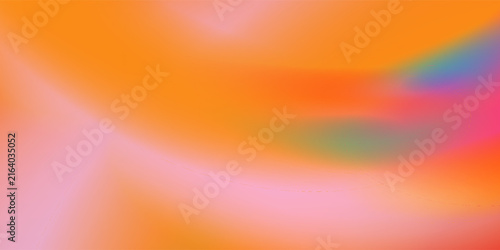 Cheerful and bright gradient background with a blend of orange, yellow, and pink. Ideal for summer or travel themes