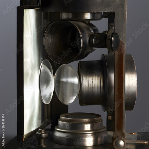 Precision Optics Machine Close-Up
