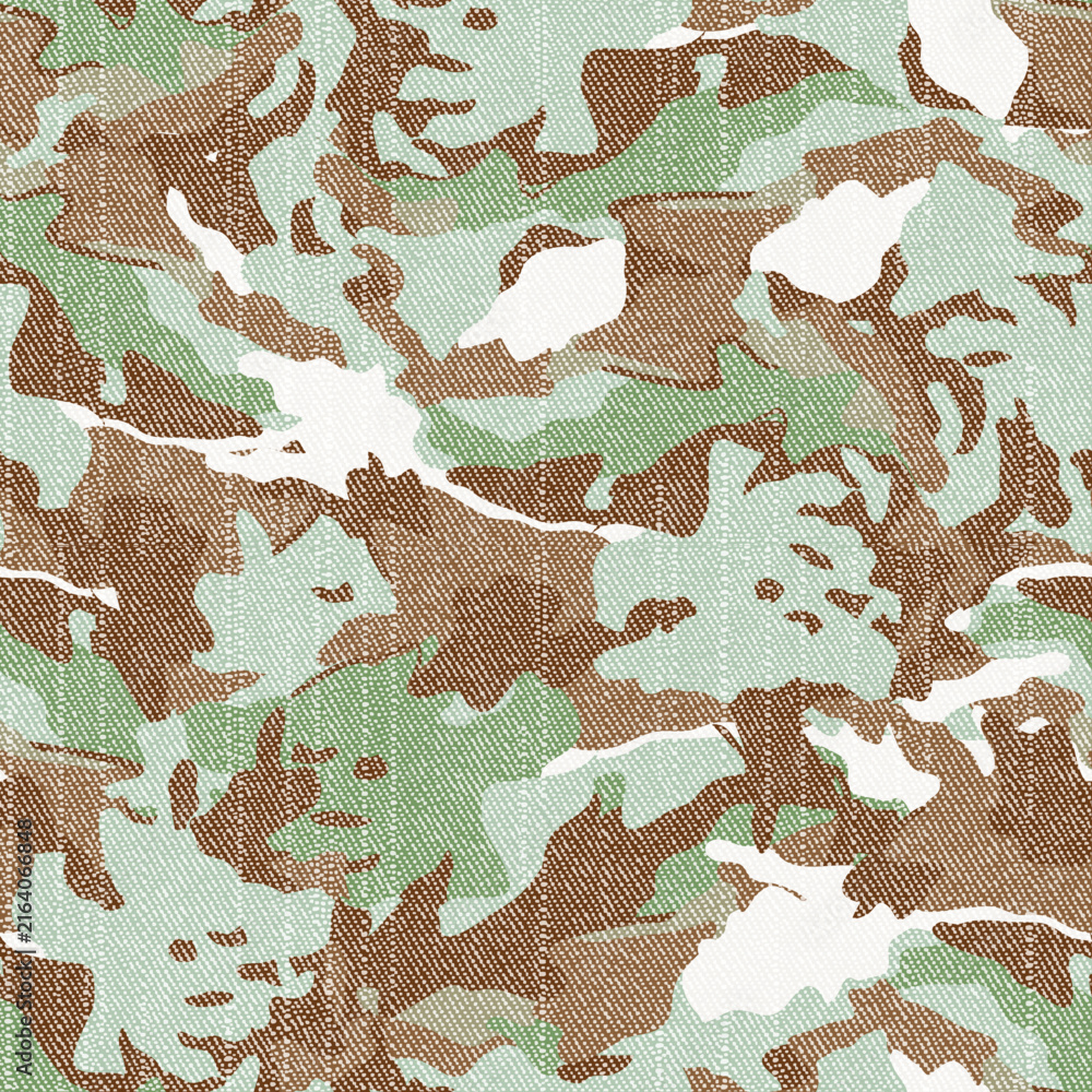 Fototapeta premium seamless camouflages pattern o fabric textures background