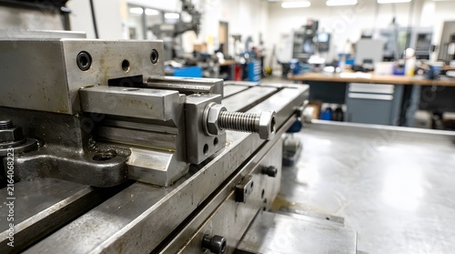 precision tapered gib adjustment mechanism installed on machine linear slide for accurate positioning and industrial motion control