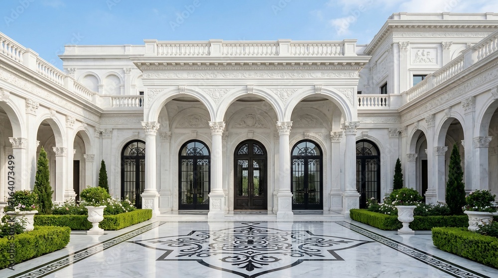 Fototapeta premium White Marble Palace