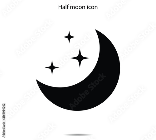 Half moon icon