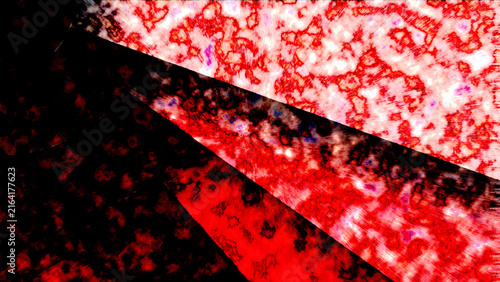 Fotografie Red blood cells under microscope