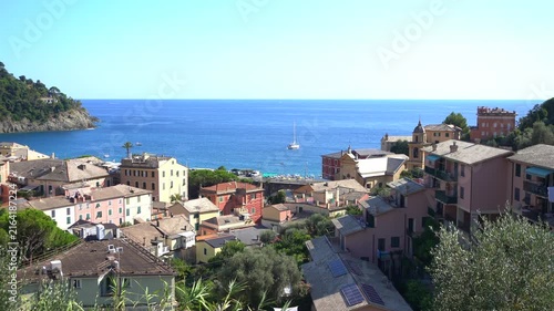 beautiful, beauty, belief, blue, bonassola, building, calm, catholic, christianity, church, cliffs, coast, destination, europe, european, evening, horizon, italia, italian, italy, la madonnina della p