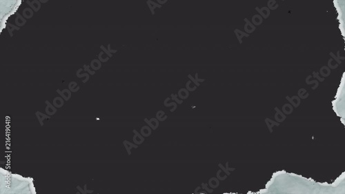 Abstract Torn Paper Effect Revealing Dark Background Texture Transition.