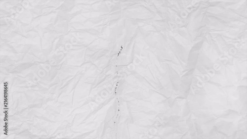 Abstract white paper texture with torn edge overlay effect.