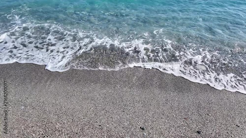 Chorefto Beach near Makrirrachi Village at Pelion Mountain, Thessaly, Greece