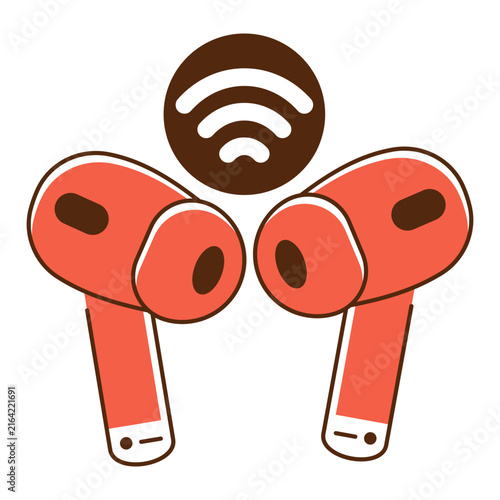 Creative design icon of smart handsfree 

