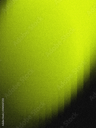 Lime Green and Black Grainy Gradient Background with Vertical Stripes