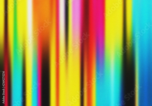 Фотография Abstract vertical streaks of vivid pink and electric blue with bright highlights