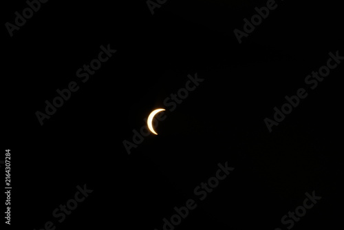 Eclipse de Sol en fase parcial en España 2026