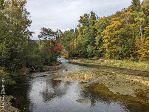 river in autumn