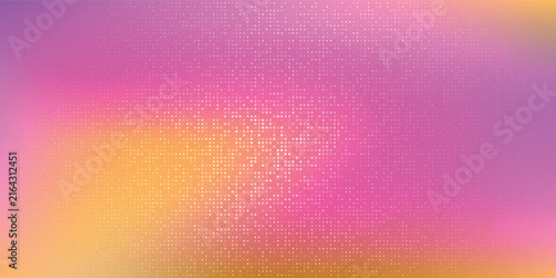 Pink and Orange Gradient Halftone Dot Texture with Soft Modern Digital Mesh Background for Creative Branding Abstract Vector Background EPS10