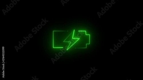 1109775432 Animated arrow bouncing slide to down, Animated arrow icon pointing down.4k animation with alpha channe