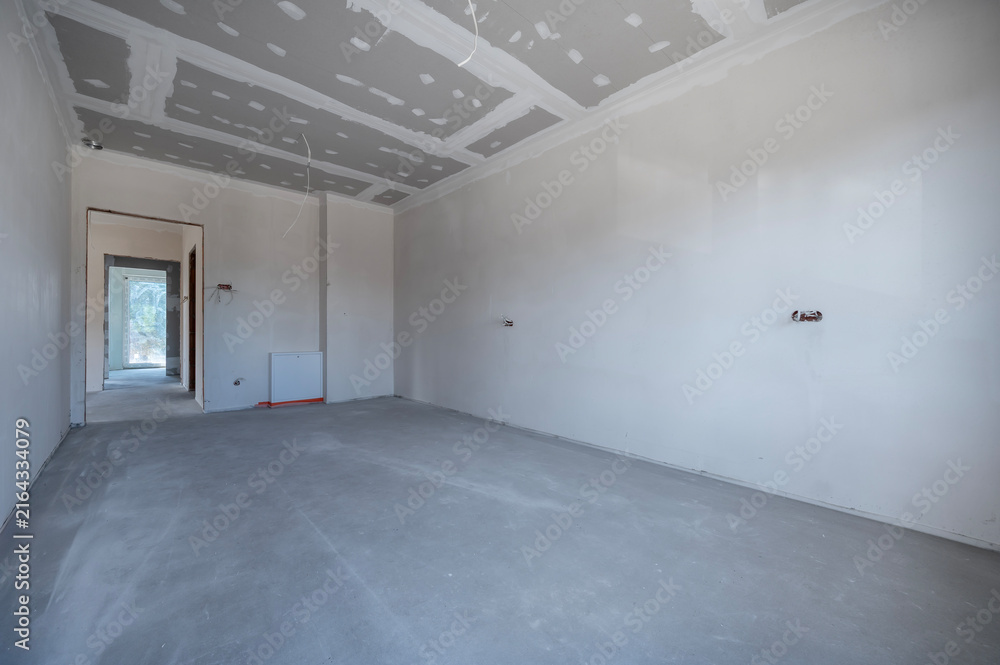Fototapeta premium Building a house.
