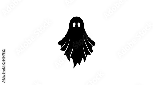 Obraz na plátně Halloween, Simple ghost icon pack