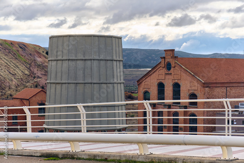 Konstfotografi Industrial heritage tourism in Puertollano Spain historical architecture and lan