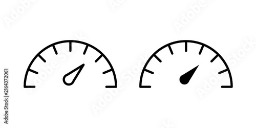 Konstfotografi Performance indicator icon simple symbols bundle