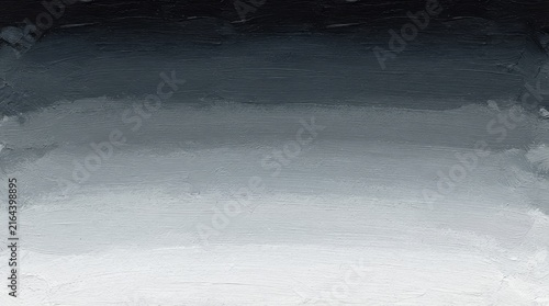 Abstract gradient painting with horizontal blended brushstrokes