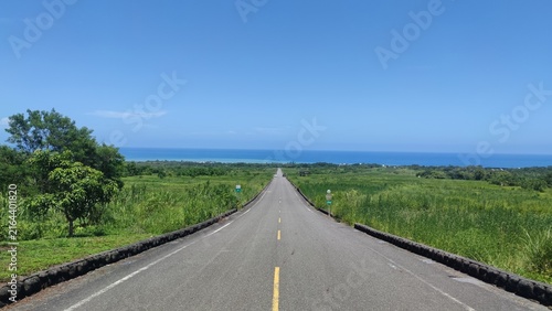 Принти на полотні Beautiful scenery of Changbin, Taiwan, an amazing and breathtaking travel destin