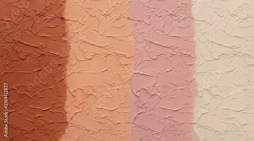 Thick textured background with soft pastel color stripes