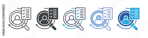 Hire icon set multiple style collection