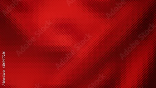 Abstract luxury glassmorphism background with flowing red color waves and premium tiny lens frosted glass pattern texture for premium product presentation design backdrops.