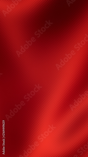 Abstract luxury red color waves background with premium tiny lens frosted glass texture vertical composition perfect for mobile device luxury wallpapers.