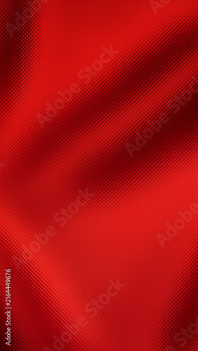 Abstract luxury red color waves background with premium tiny lens frosted glass texture vertical composition perfect for mobile device luxury wallpapers.