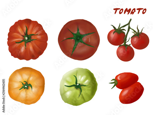 set of tomatoes
